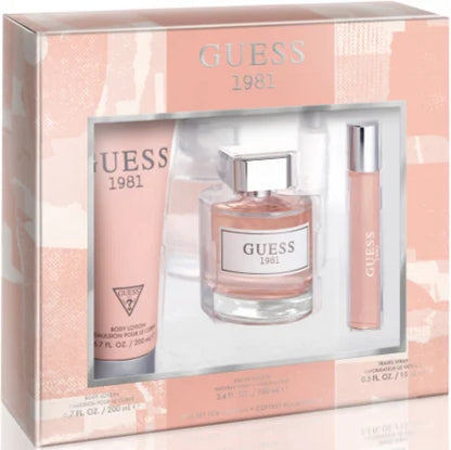 Guess 1981 EDT for Women Gift Set (3PC)