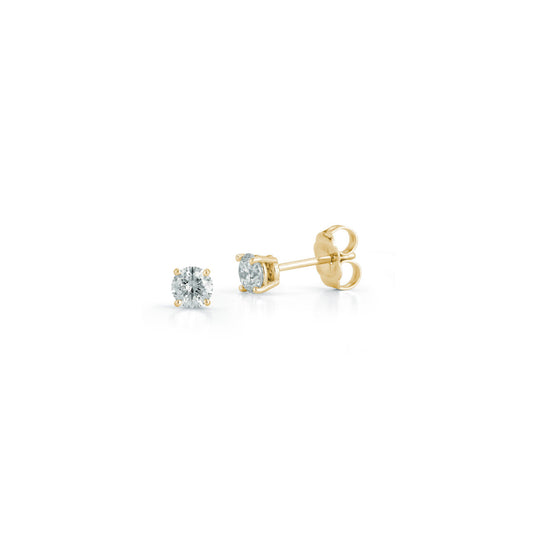 DRD Diamond Solitaire Studs 0.50 Ct. Total Weight