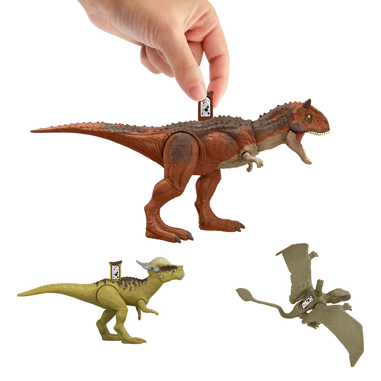 Jurassic World: Chaos Theory Darius Action Figure & 3 Dinosaurs Story Pack Toy