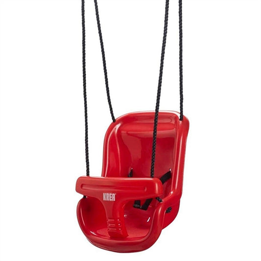 KREA® Swing w. High Back In Plastic Red