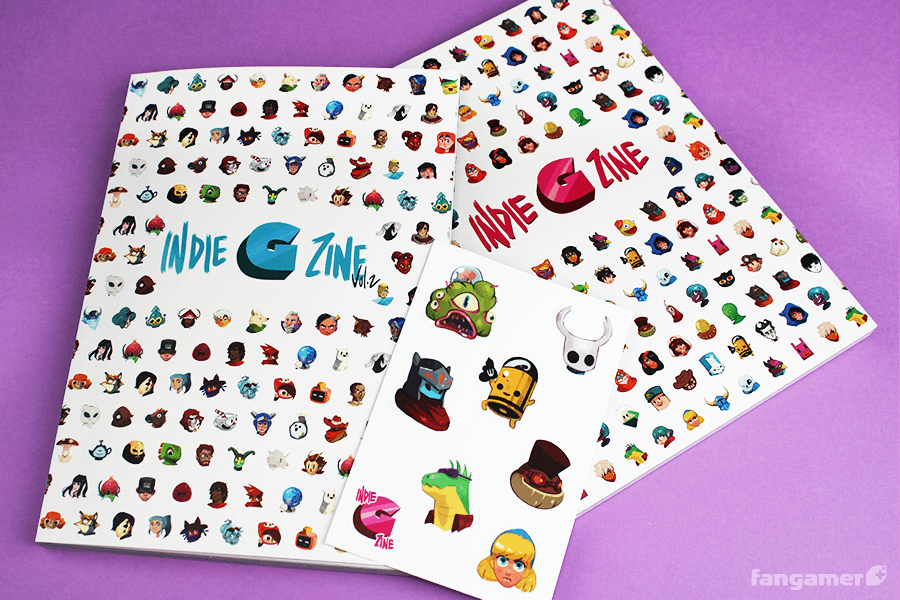 Indie G Zine Sticker Sheet