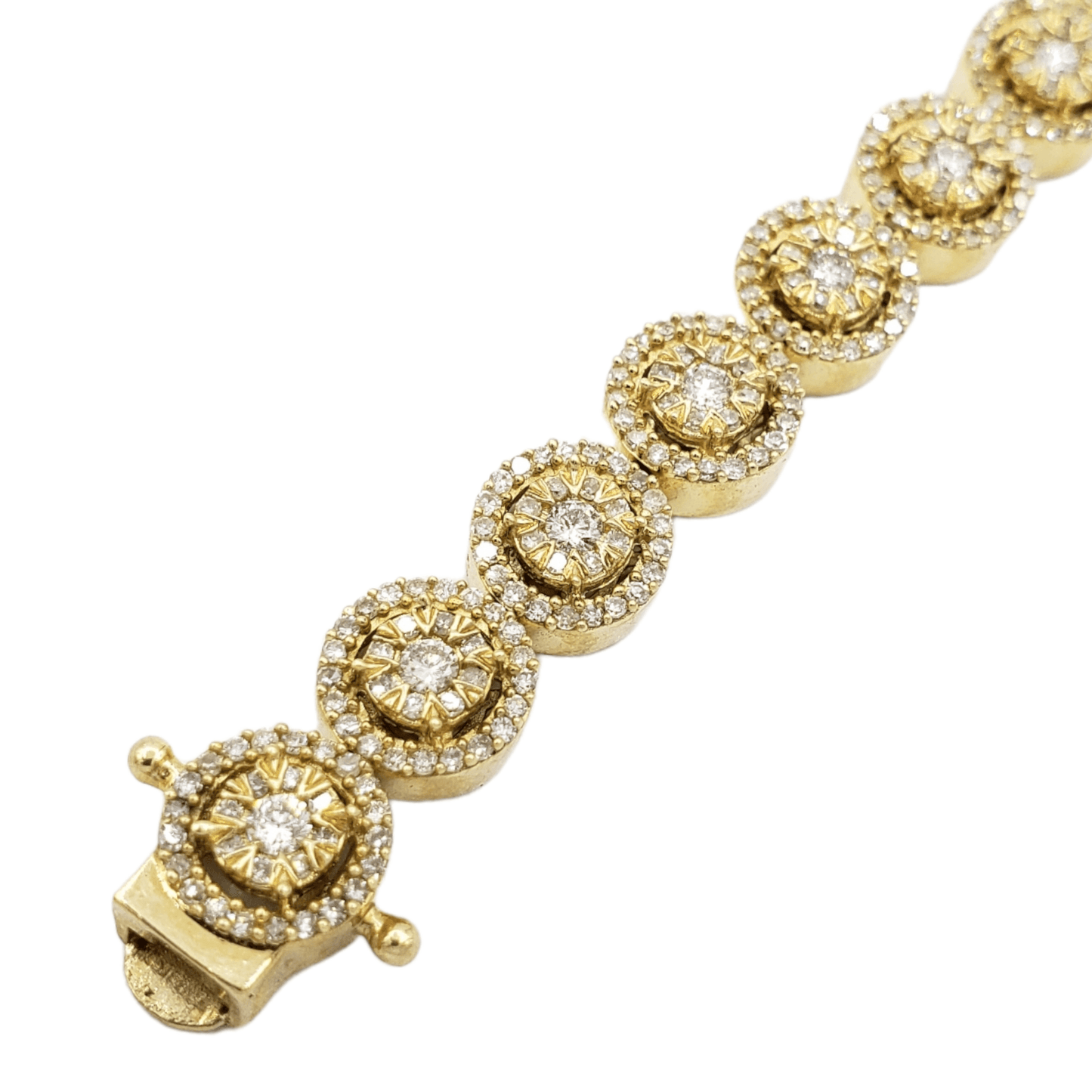 14k Diamond Circle Bracelet #18995