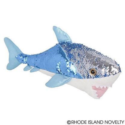 18" Great White Sequin Shark