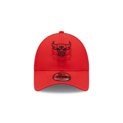 Chicago Bulls Stack Logo 9FORTY Strapback