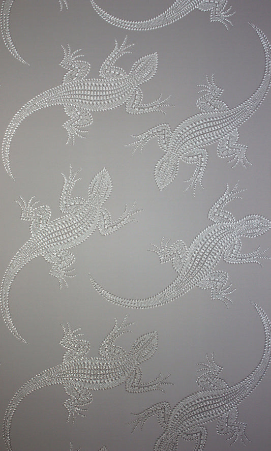 Komodo Wallpaper in Gray Color by Osborne & Little